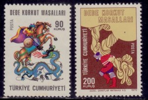 Turkey, 1975,Tales of Dede Korkut, 200k, MNH