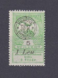 1919 Hungary New Romania 4I Overprint - Hungary # 131 5,00 €