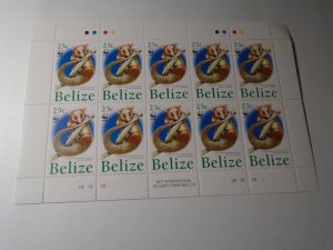 Belize  #  1177-80  MNH  complete sheets