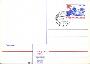 Czechoslovakia, Government Postal Card