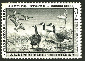 U.S. #RW25 MINT OG LH