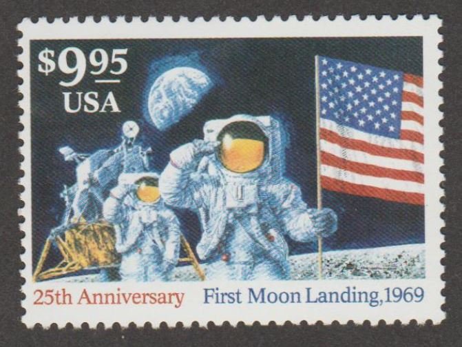 U.S. Scott #2842 Man on the Moon - First Landing Stamp - Mint NH Single