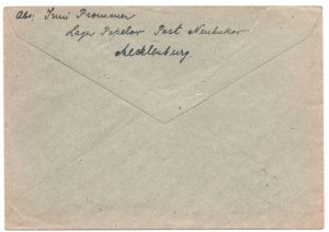 GERMANY Cover Neubukow GEMEINSCHAFTLAGER Lübbesee Work Camp? 1941{samwells}MA834