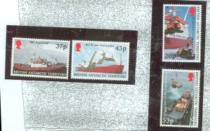 British Antarctic Territory #289-292 Mint (NH) Single (Complete Set)