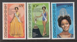 Trinidad and Tobago 289-291 MNH VF