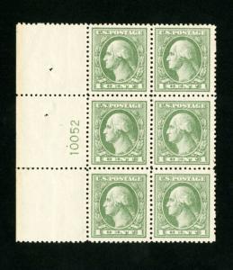 US Stamps # 536 Superb OG NH Wide Gem Pb 6 Scott Value $400.00