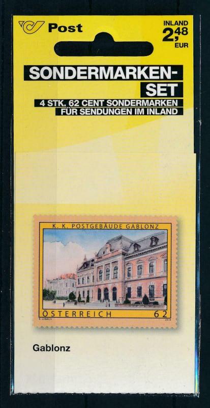 [98618] Austria Österreich 2014 Post Office Gablonz Booklet MNH 