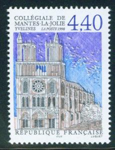 FRANCE Scott 2647 Yvert 3180 MNH** 1998 Church of Mantes