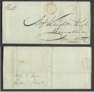 Canada-cover #951 -   Stampless -  York county - Toronto,Canada