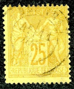 France, Scott #99, Used