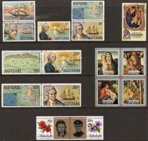 Aitutaki Mint/Used Selection (78)
