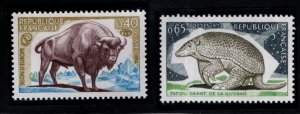 FRANCE Scott 1407-1408 MNH**  Nature Protection stamp set 1975