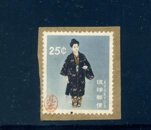 Ryukyu Islands Scott 85 Display Mihon Mint Stamp with Bush Cert ***RARE***