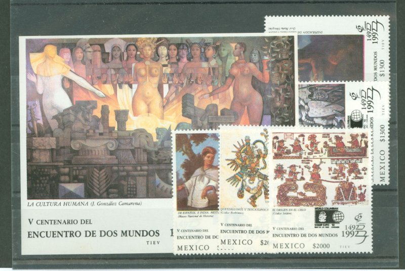 Mexico #1752-57  Single (Complete Set)