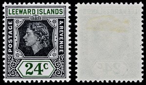 4518: Leeward Islands SG126 Definitive Set of 15. 1954. Sc#133 Mi117 LMM Mint...