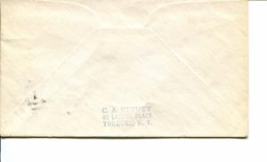 USA SC# 805, 899, 551 FDC Baton Rough Air Base in 1942