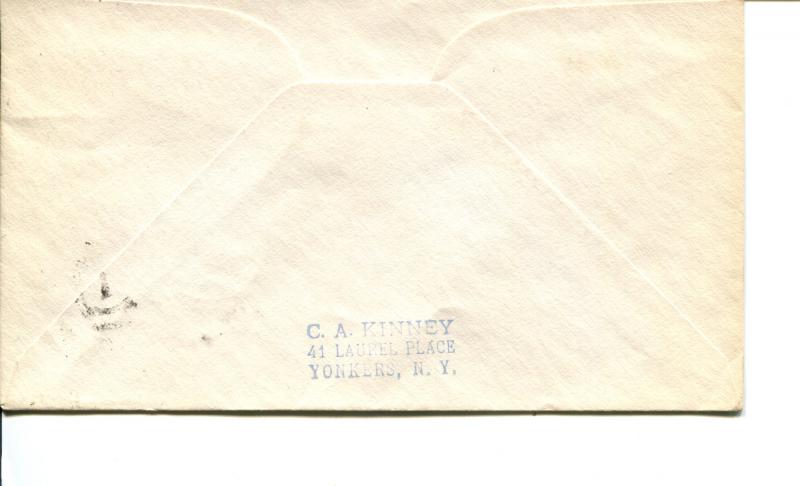 USA SC# 805, 899, 551 FDC Baton Rough Air Base in 1942