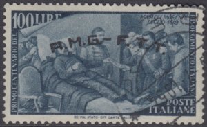 Italy Trieste A (AMG-FTT) - Risorgimento Sassone n.29 used cv 145$