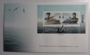 2010 Canada Post Issue # 2384 ab  CANADIAN NAVY First Day Cover