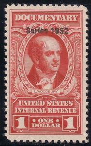 R599 Mint VF NH Documentary