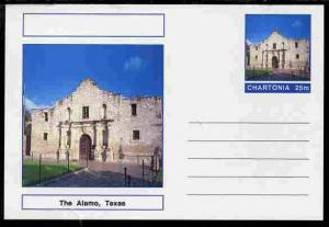 Chartonia (Fantasy) Landmarks - The Alamo, Texas postal s...