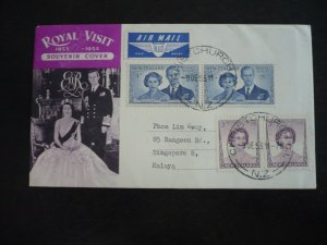 Postal History - New Zealand - Scott# 286-287 - First Day Cover