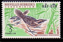 New Hebrides, French 122 MNH
