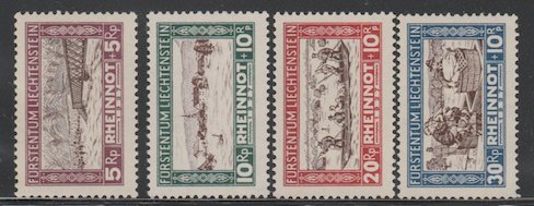 Liechtenstein #B7-B10 Stamp - Mint Set - MSO