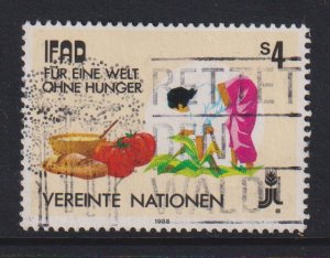 United Nations Vienna  #78 used  1988  IFAD  4s