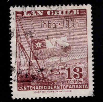 Chile Scott C270 Airmail Flag stamp