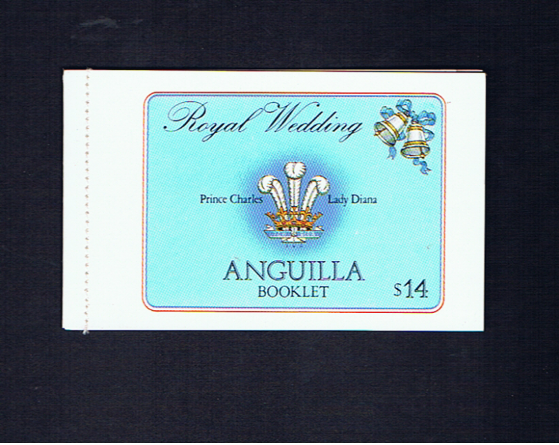 ANGUILLA 1981 ROYAL WEDDING BOOKLET