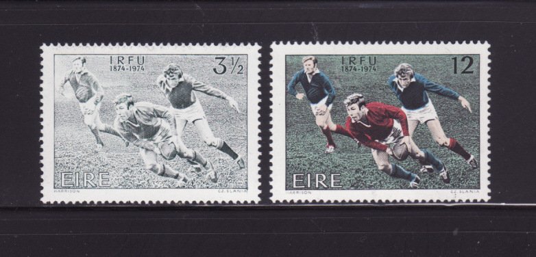 Ireland 361-362 Set MNH Sports Rugby
