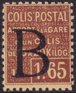 France 1936 Yt 103 parcel post MH* B overprint