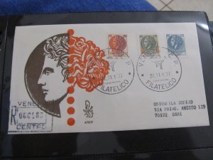 1977 Italy FDC LR121F32-