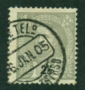 Portugal 1895 #110 U SCV(2024) = $0.40