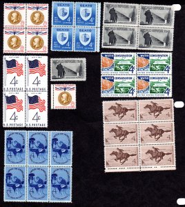 Scott # 1148-1155, MNH, CV = $ 9.75. Face = $ 1.56 Lot 230739 -01