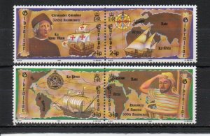 Gibraltar 611a,613a MNH