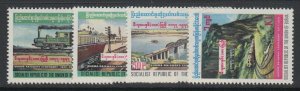 Burma, Scott 262-265, MNH