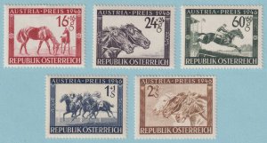 AUSTRIA B179 - B183 SEMI-POSTALS  MINT HINGED OG * NO FAULTS VERY FINE! - V027