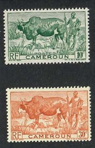 Cameroun; Scott 304-305;  1946; Unused; NH