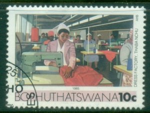 Bophuthatswana 1985-89 Pictorial 10c Dress Factory FU