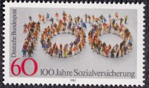 Germany 1365 1981 MNH