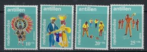 Netherlands Antilles B93-96 MNH 1969 Folklore (mm1427)