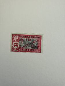 Stamps French India Scott #208 h