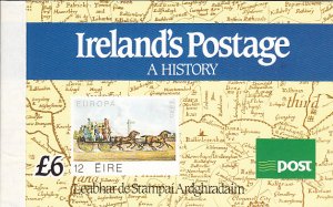 Ireland 1990 Complete Prestige Booklet Ireland´s Postage A History