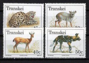 South Africa Transkei 211-214 MNH Endangered Wildlife Animals ZAYIX 0424S0099M