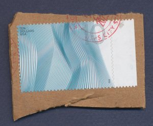 USA - Scott 4721 - used on piece, VF - $10.00 blue Wave - 2012