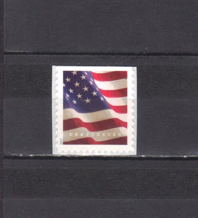#5161,  (Single-E/T, Bklt-20) U.S. Flag (F/.49) MNH. (aPu)-printer