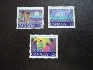 Stamps - Canada - Scott# 741-743 - Used Set of 3 Stamps