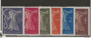 Portugal 721-26 Set. MH